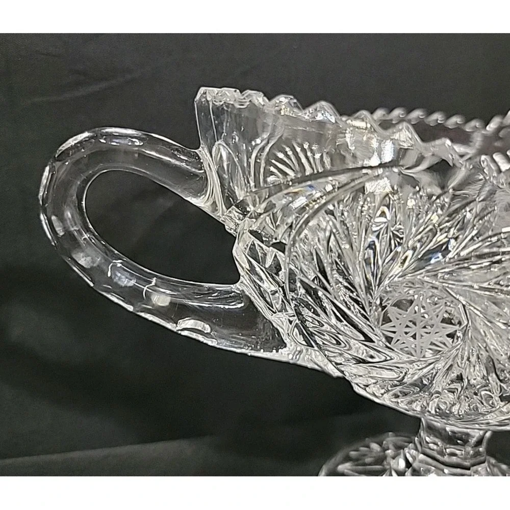 Vintage Imperial‎ Glass Gravy/Sauce Boat, 5.25